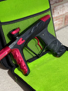 Used DLX HK Army A51 Luxe X Paintball Gun - Dust Black / Polished Red