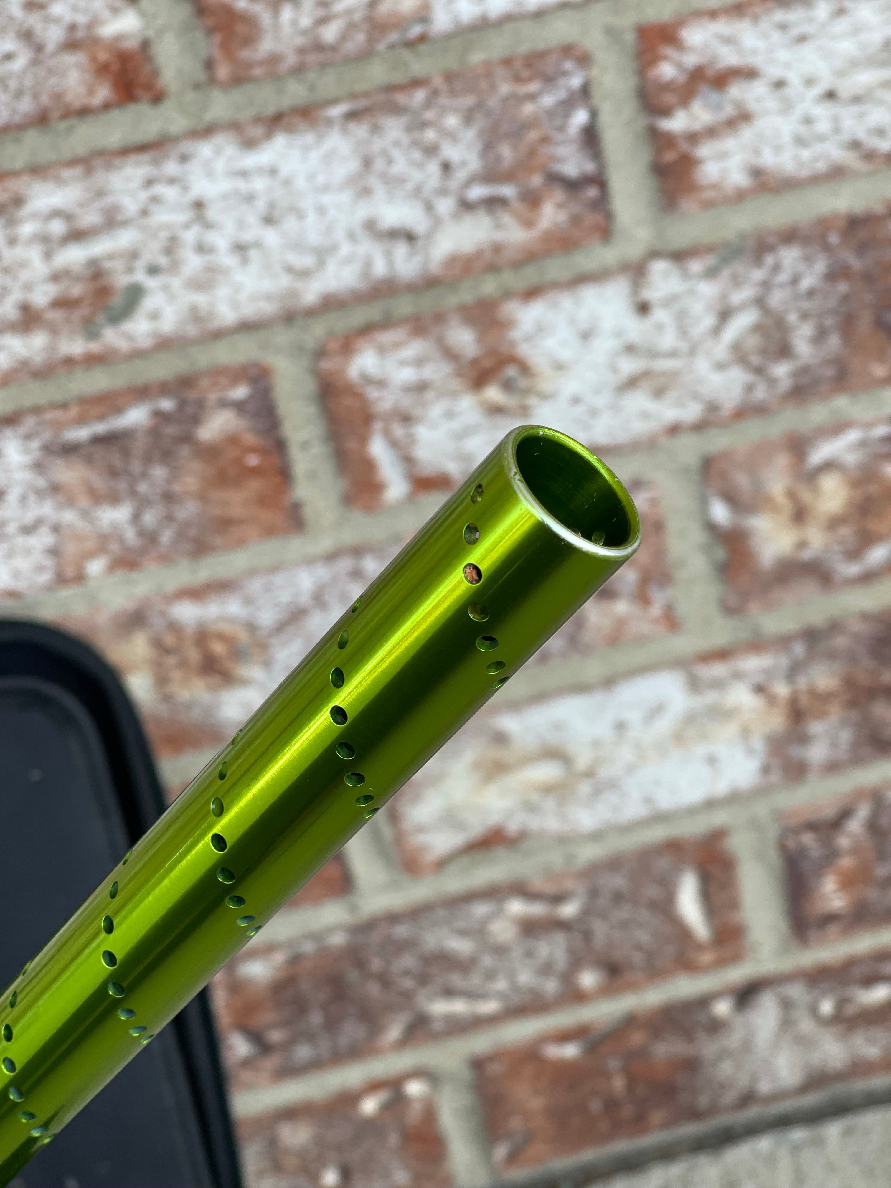 Smart Parts Shocker RSX Paintball Marker- Pewter/Lime with 3 freak Inserts