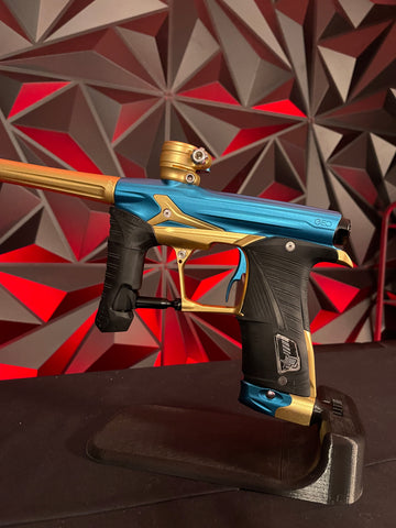 Used Planet Eclipse Geo 3.1 Paintball Gun - Blue/Gold