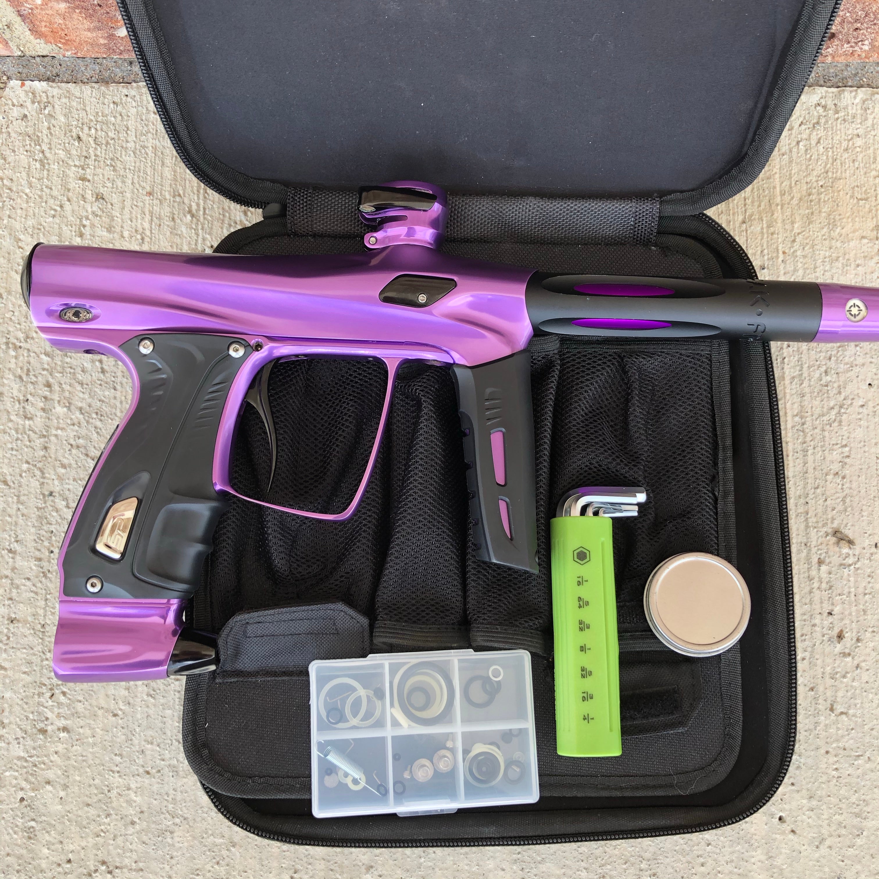 Used SP Shocker RSX Paintball Gun - Gloss Purple