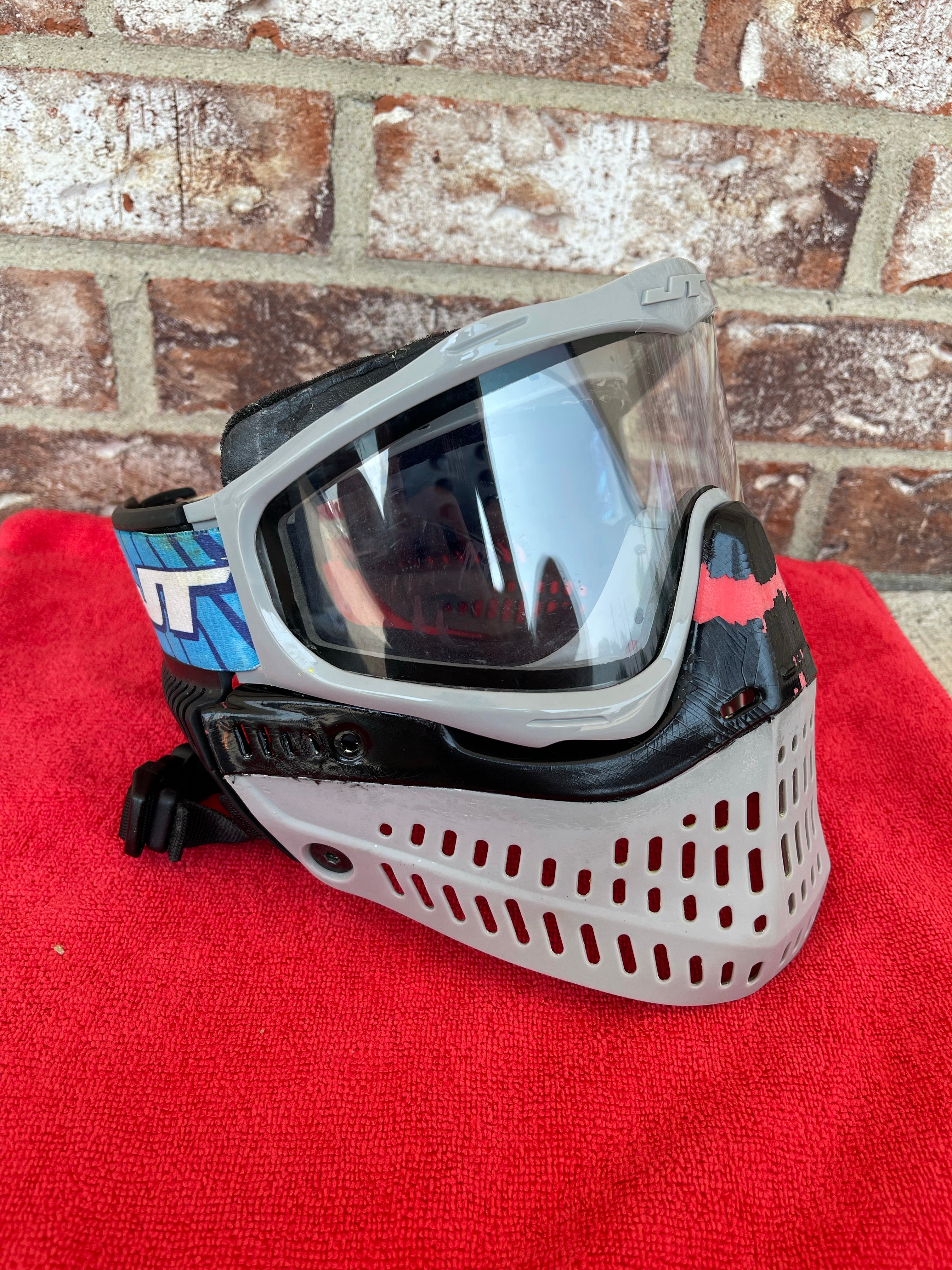 Used JT Proflex Paintball Mask - Grey