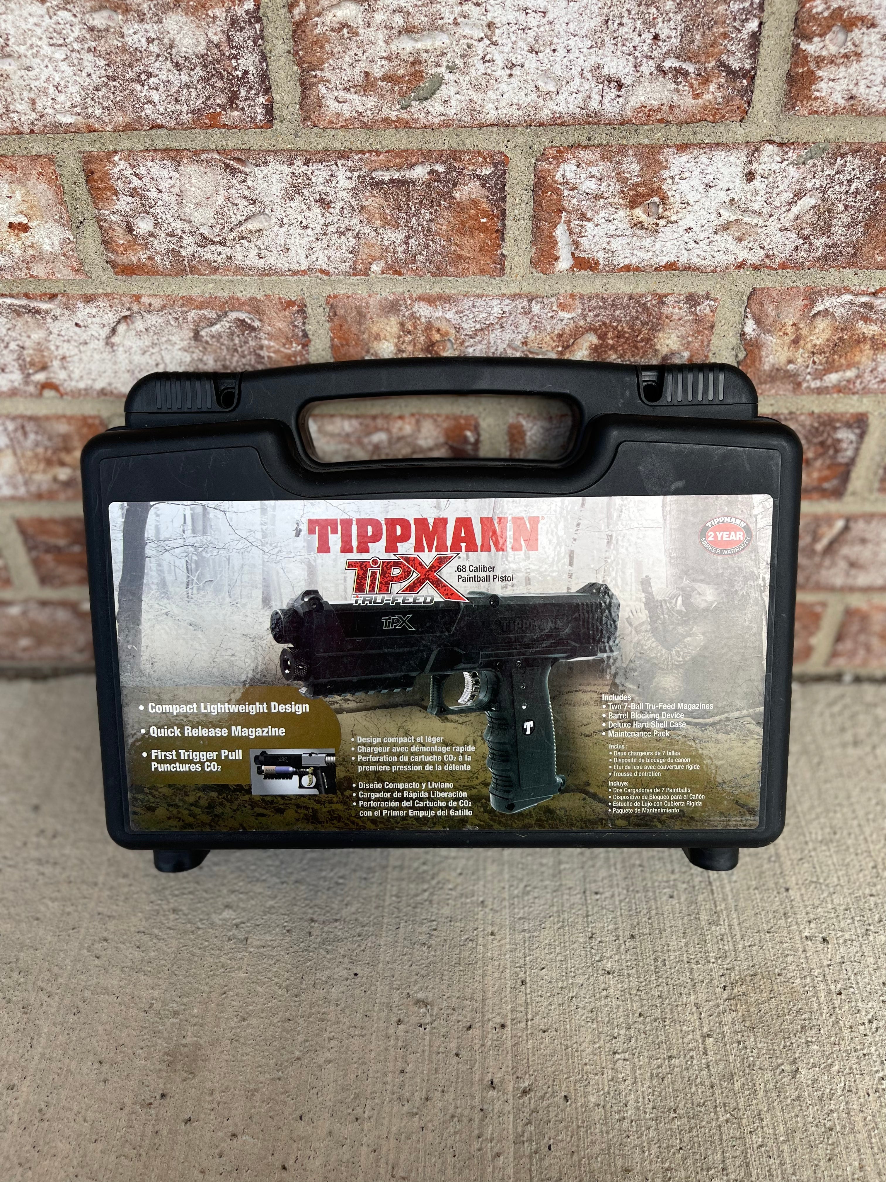 Used Tippmann TipX Paintball Pistol- Black