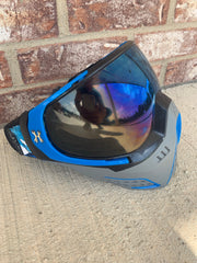 Used HK Army KLR Paintball Mask- Blue/Grey