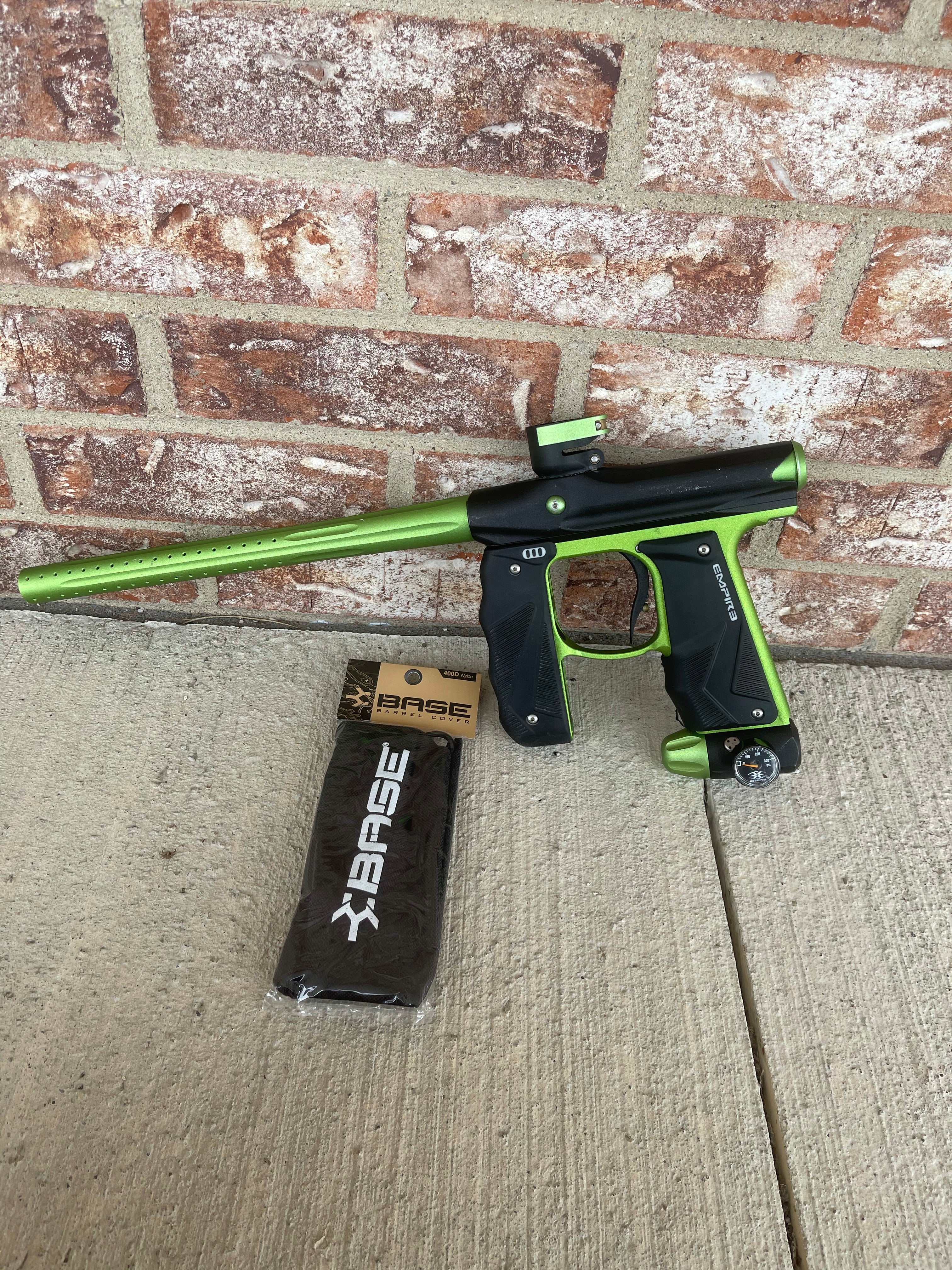 Used Empire Mini GS Paintball Gun - Black/Lime