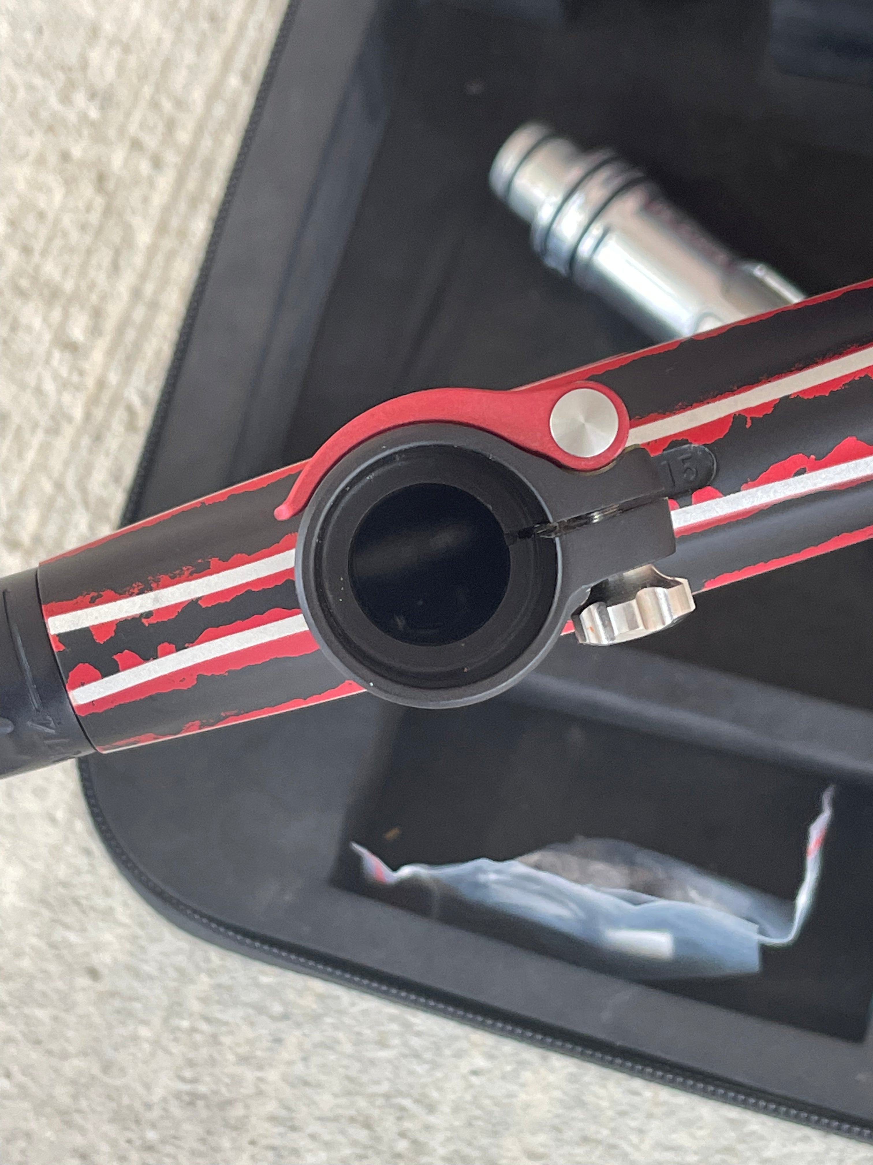 Used Planet Eclipse CS1 Paintball Gun - LE Pattern Anna Black/Red/Grey