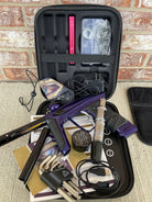 Used DLX Luxe Ice Paintball Gun - Purple / Black