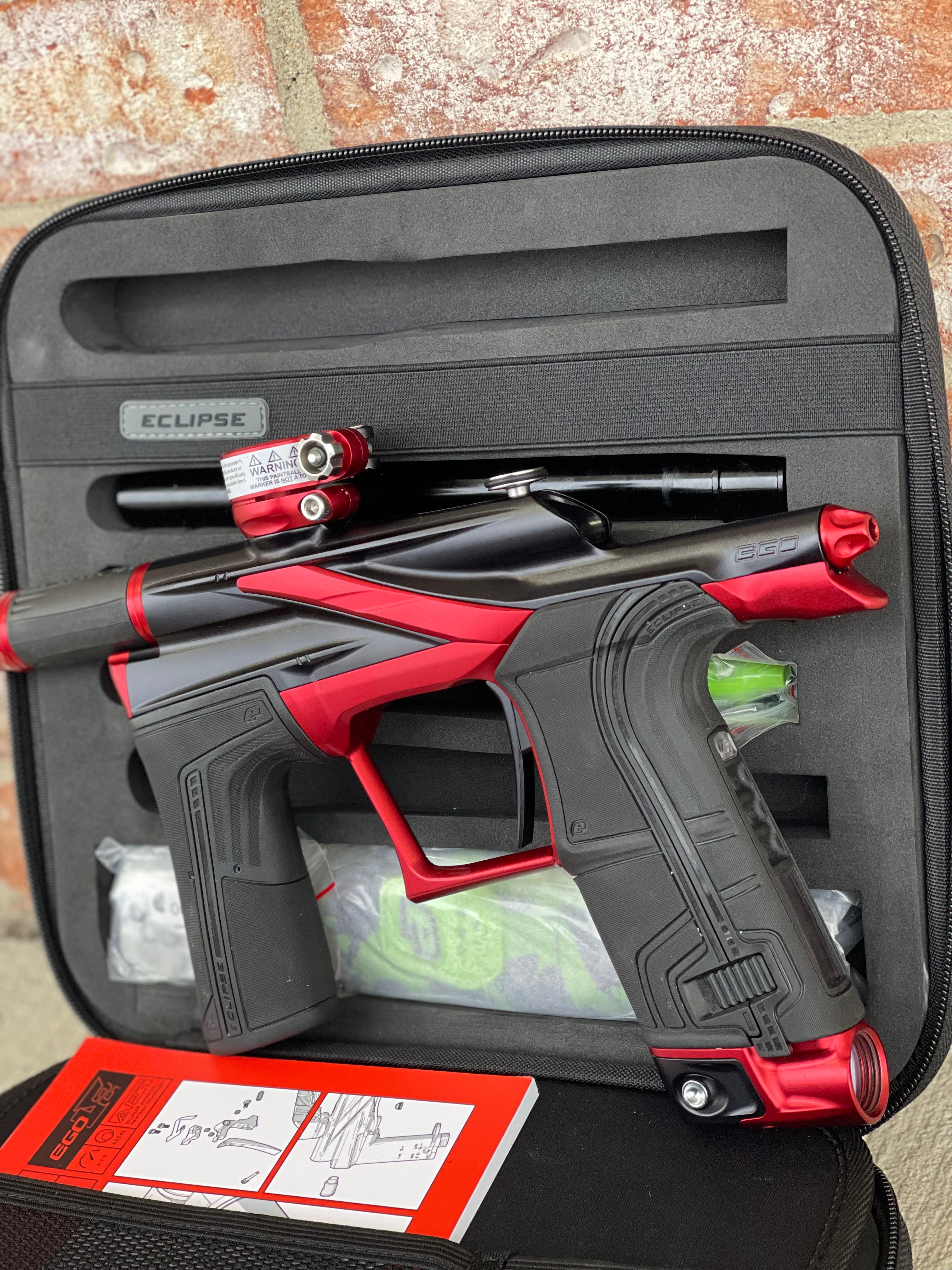 Used Planet Eclipse LV2 Paintball Gun - Black/Red – Punishers Paintball
