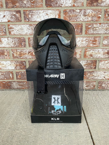 Used HK Army KLR Paintball Mask - Black