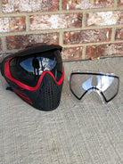 Used Virtue Vio Ascend Paintball Mask - Red Smoke