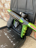 Used DLX HK Army Ripper Luxe X Paintball Gun - Black / Green