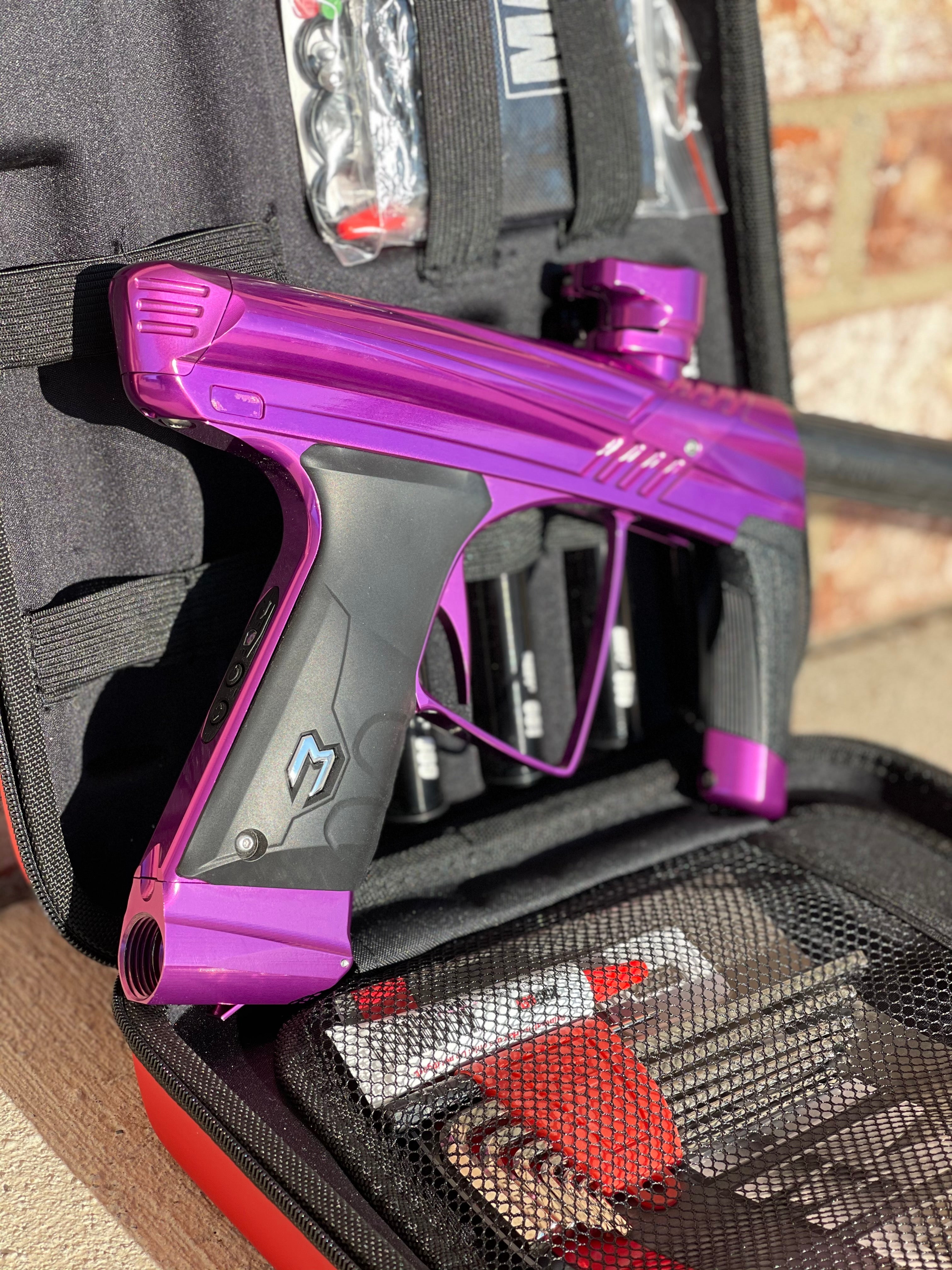 Used MacDev Prime Paintball Marker - Gloss Purple