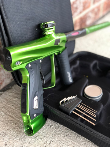 Used SP Shocker RSX Paintball Gun - Gloss Lime