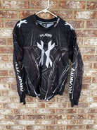 Used HK Army Paintball Jersey - Black/Grey/White - Small