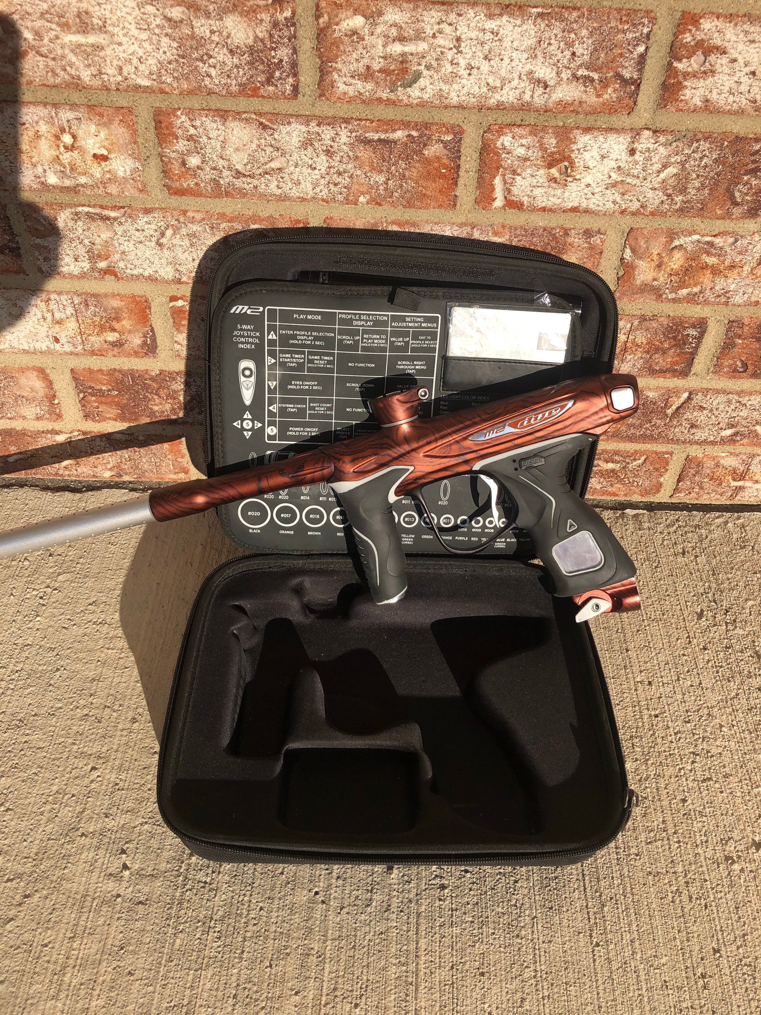 Used Dye M2 Paintball Gun - Woody