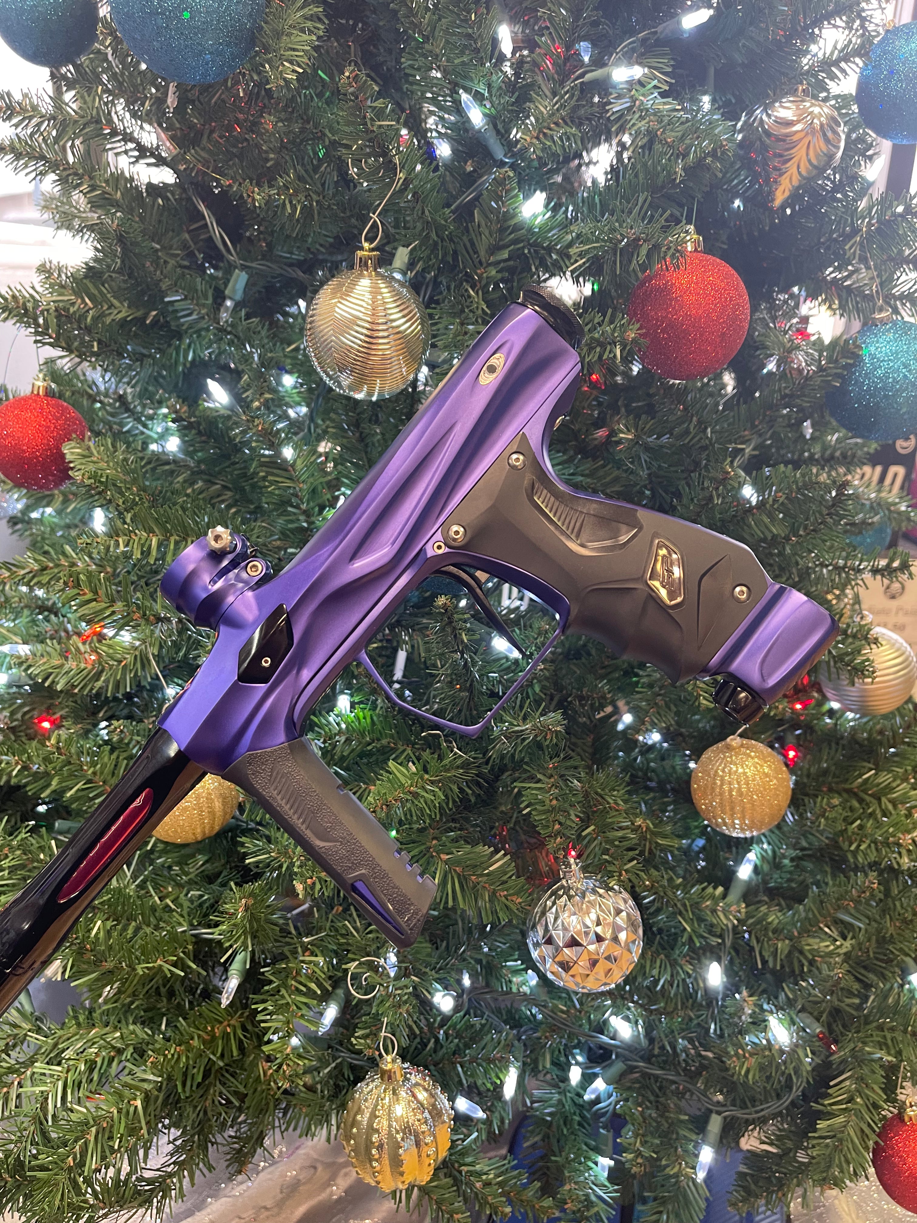 Used Shocker Amp Paintball Gun - Dust Purple