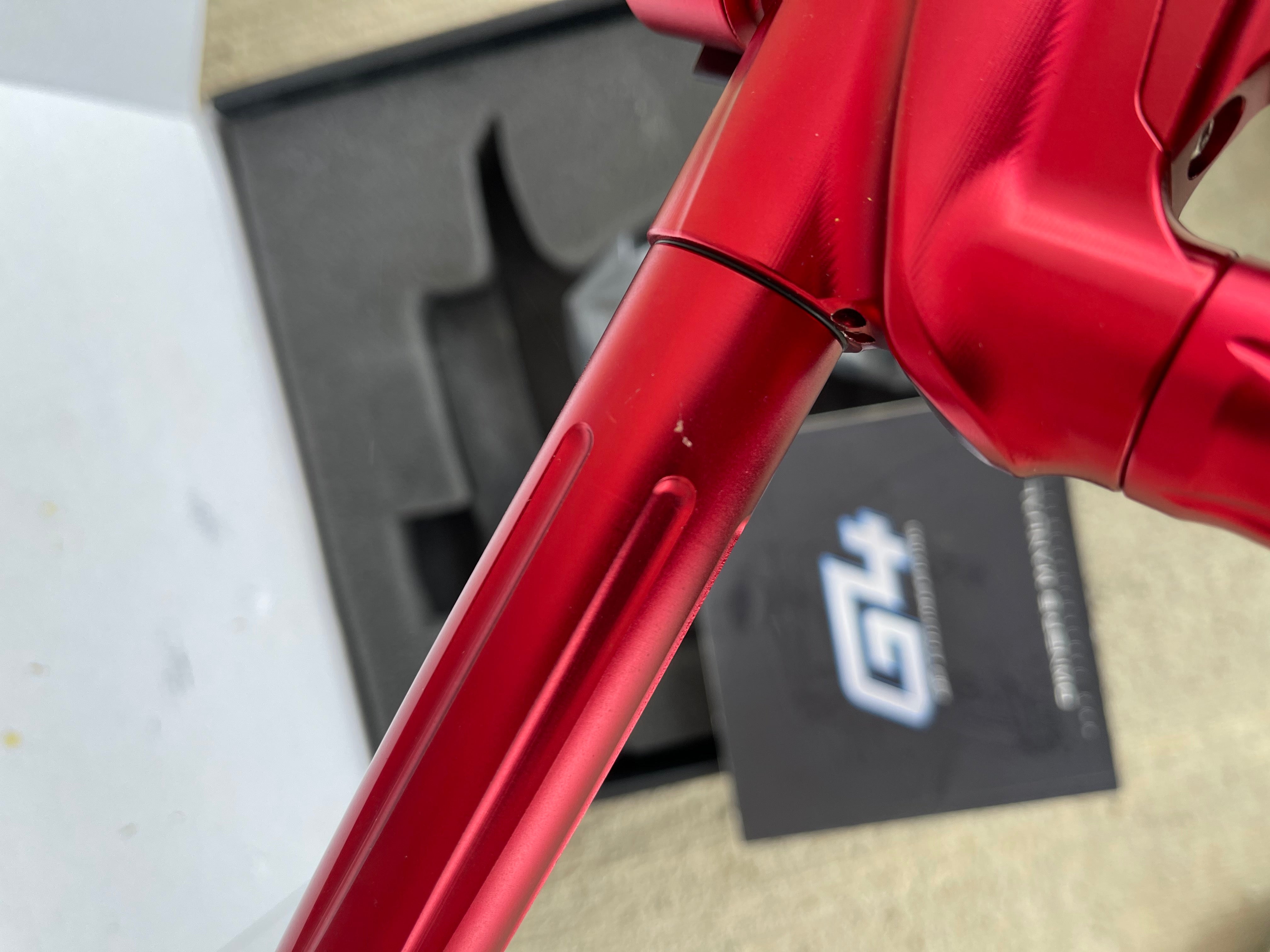 Used Dangerous Power G4 Paintball Gun - Red