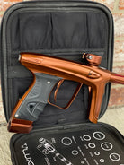 Used DLX Luxe Ice Paintball Gun - Dust Brown/Polished Brown