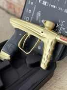 Used DLX Luxe X Paintball Gun - Dust Gold / Polished Gold