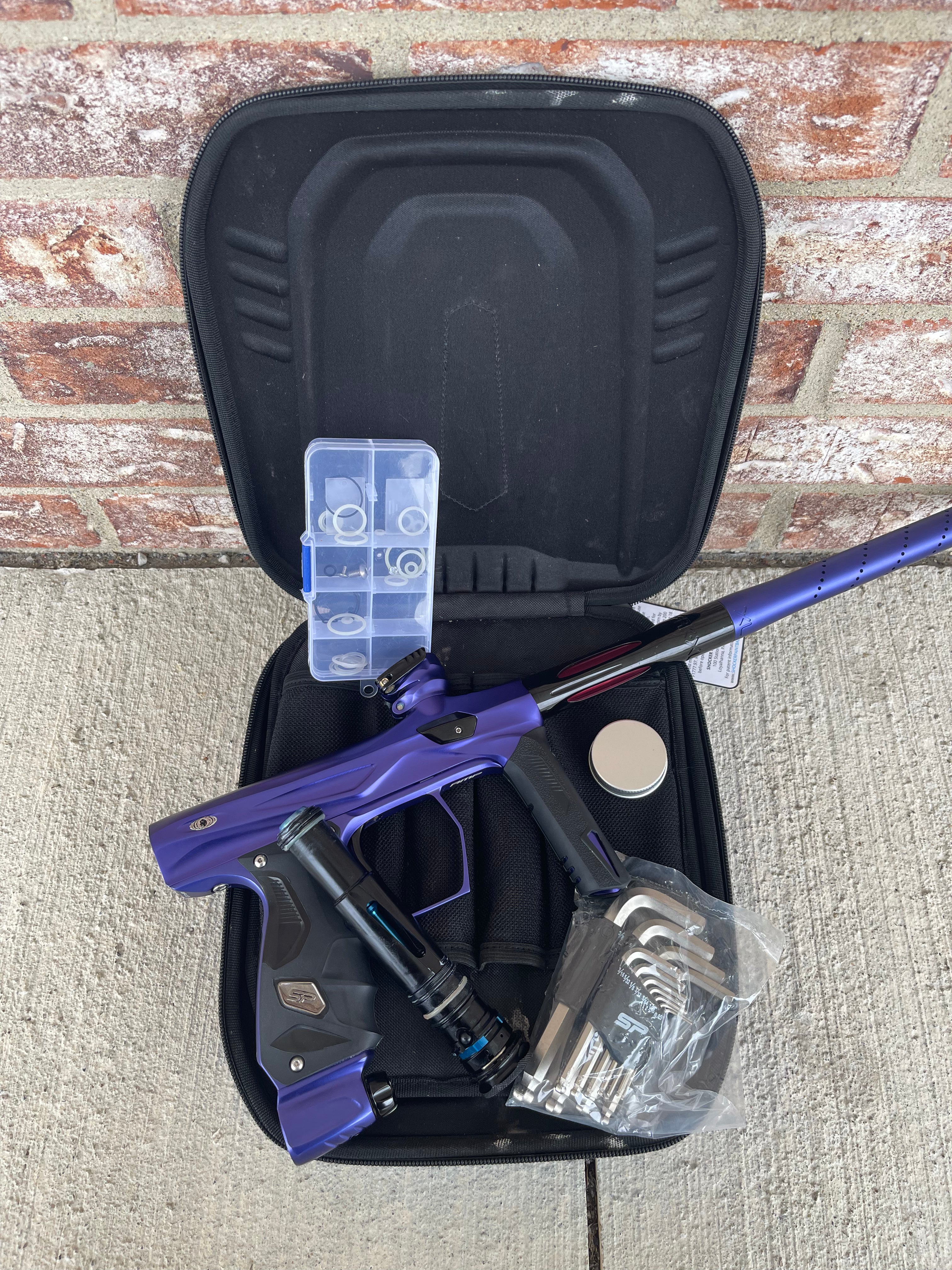 Used Shocker Amp Paintball Gun - Dust Purple