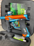 Used Planet Eclipse Geo 3.5 Paintball Gun - Orange/Blue