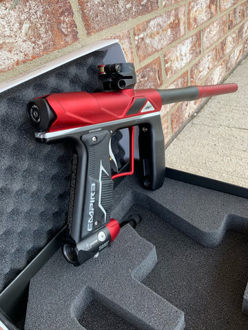 Used Empire Axe Pro Paintball Gun - Red/Black