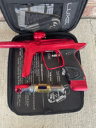 Used DLX Luxe TM40 Paintball Gun - Dust Red / Gloss Red