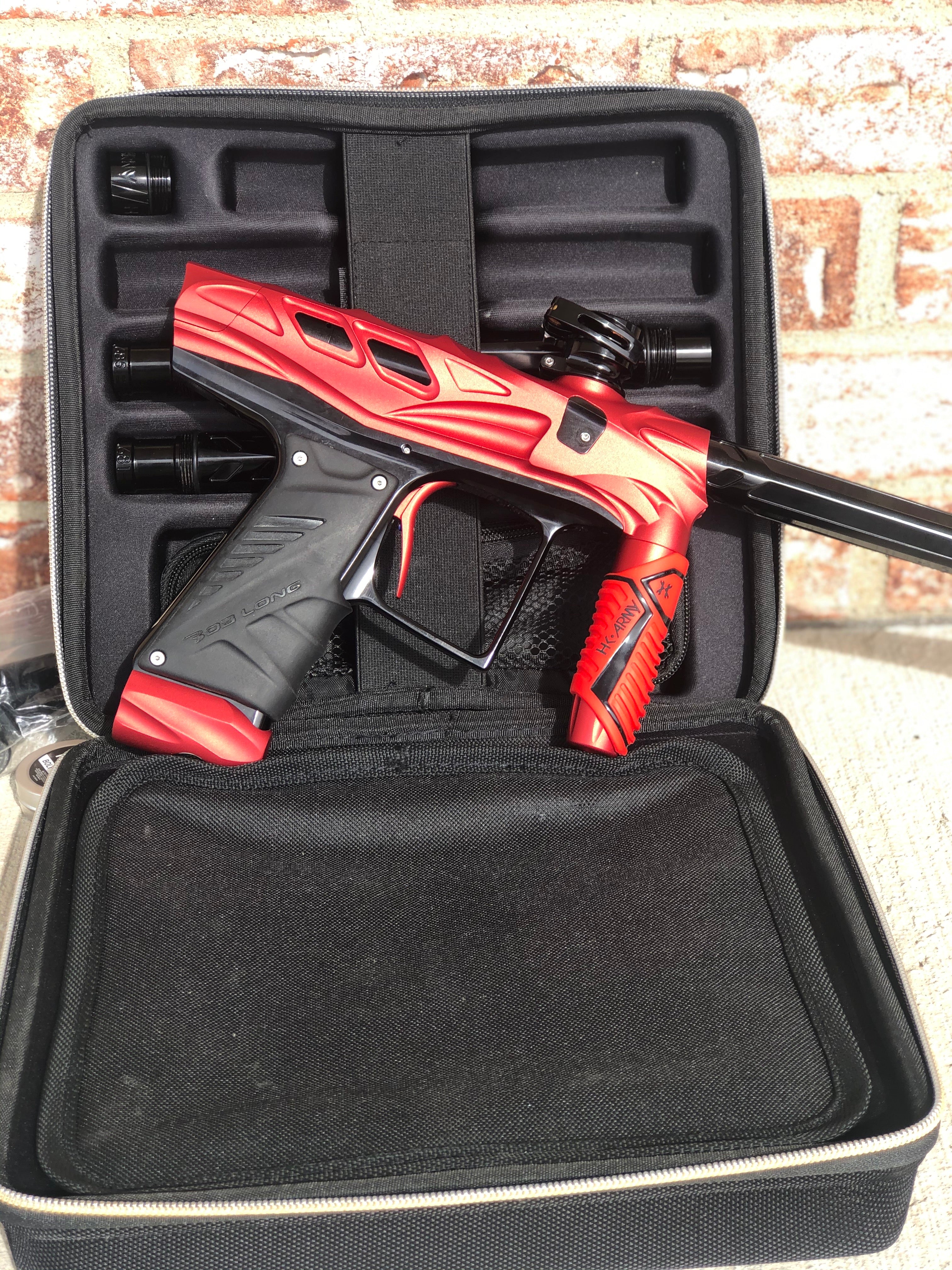 Used HK Army VCOM T-Rex Paintball Gun - Dust Red