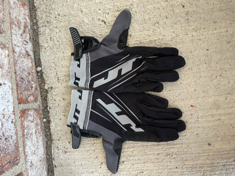 Used JT Tournament Paintball Glove - Black/Grey - Small