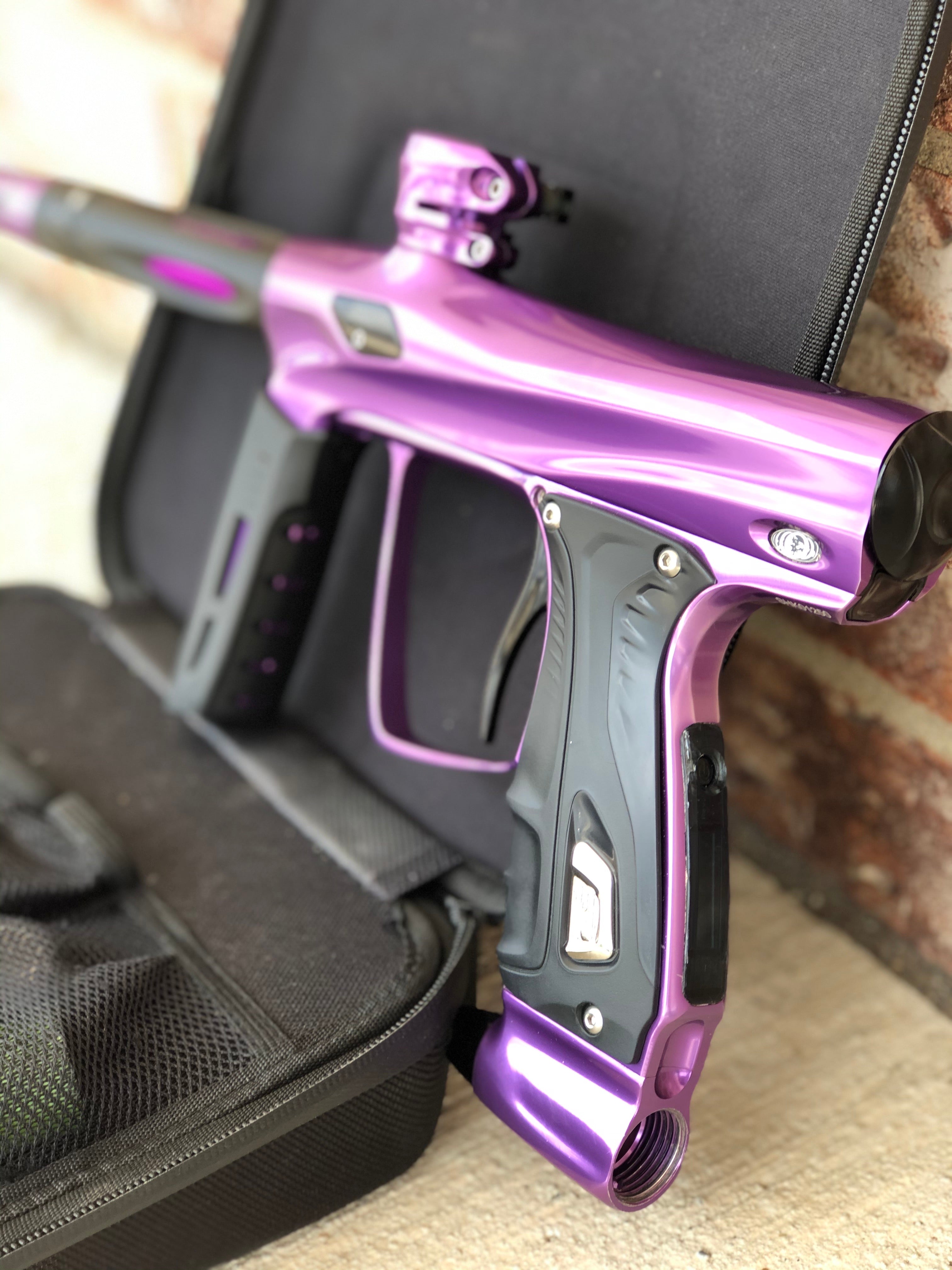 Used SP Shocker RSX Paintball Gun - Gloss Purple