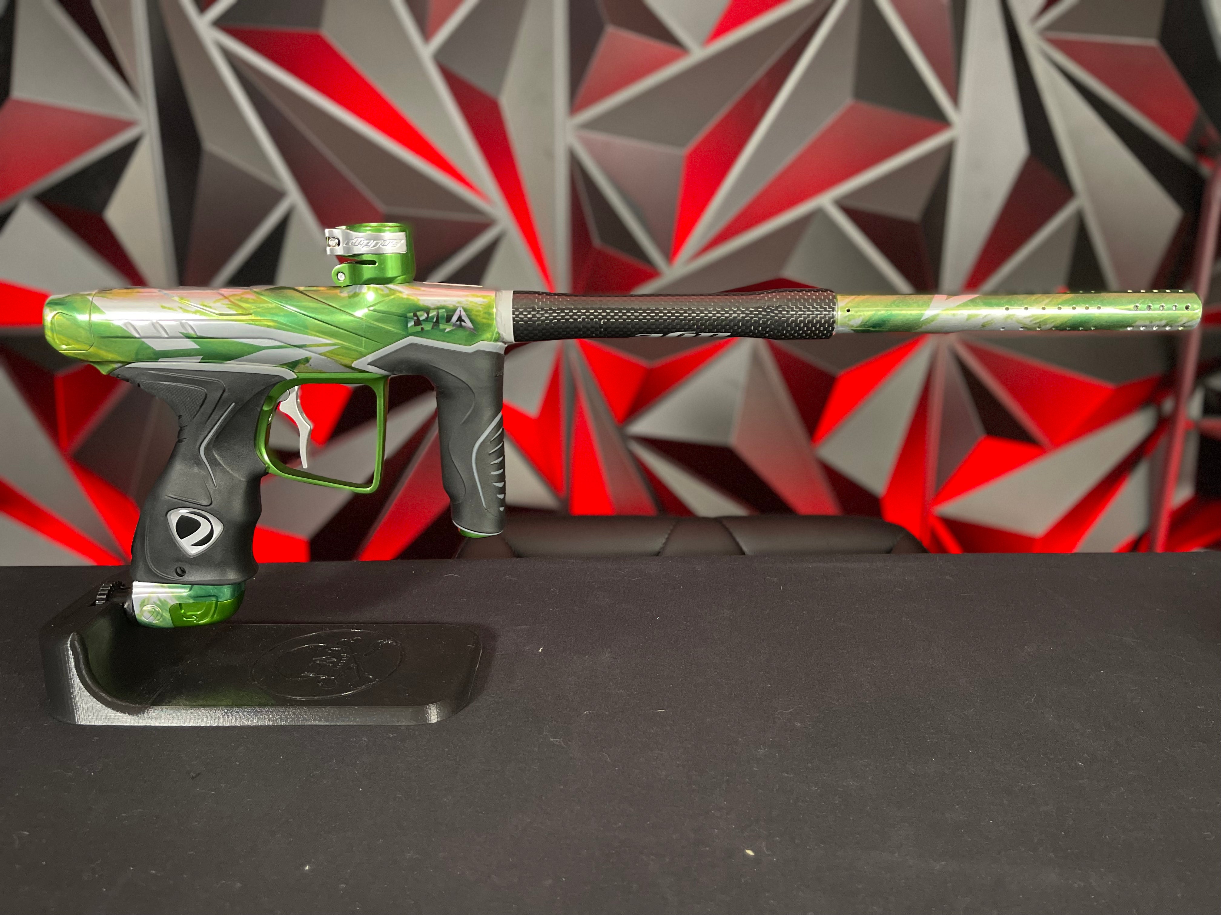 Used Dye DLS Paintball Marker PGA LVL / CFS w/ Deuce Trigger Punishers Paintball