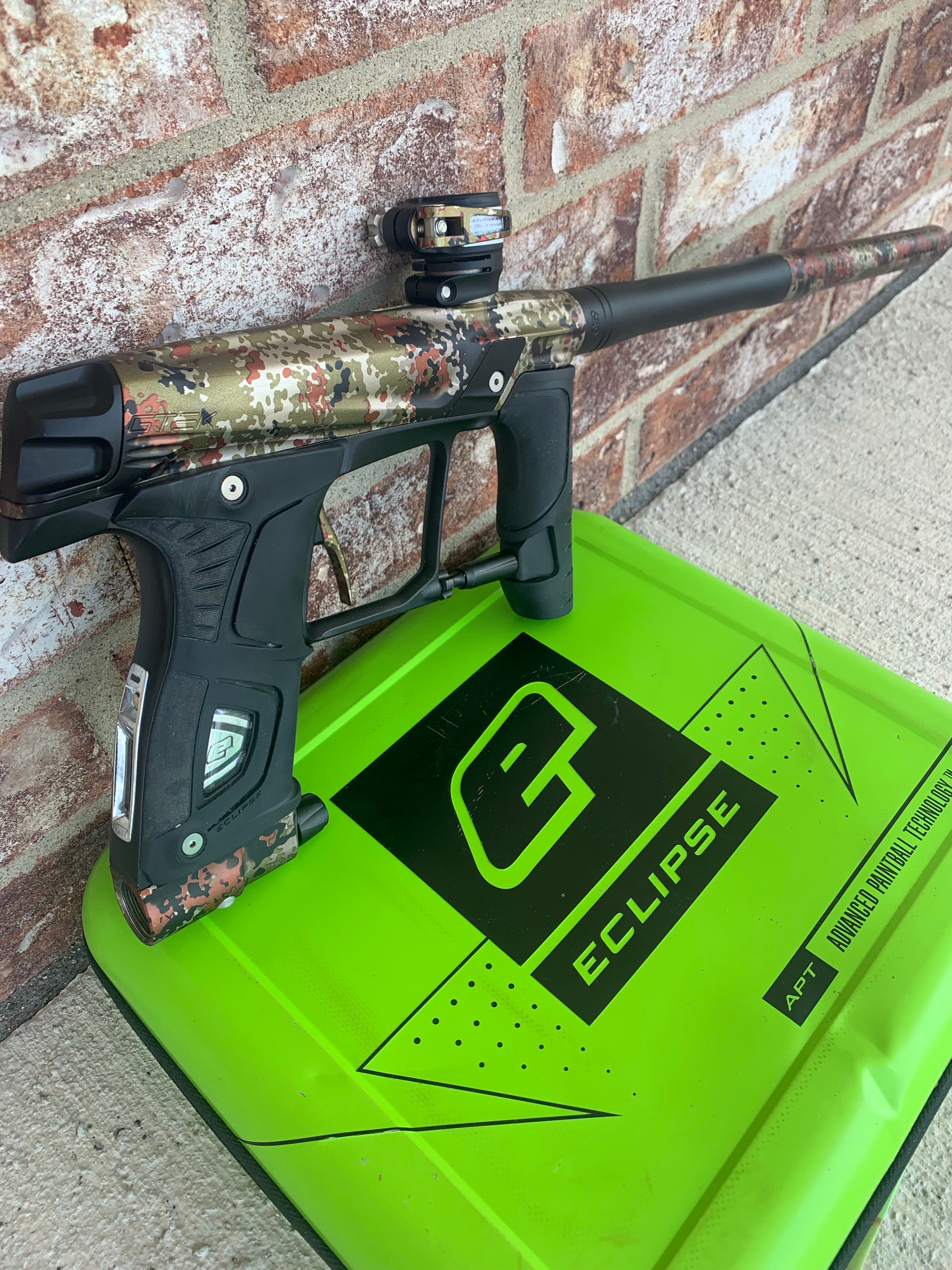 Planet Eclipse Gtek-160r Paintball Maker- Jungle Camo