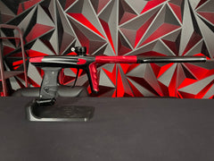 Used DLX Luxe X Paintball Gun - Dust Black Body/Gloss Trigger Frame/Red Accents