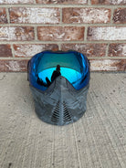 Used Push Unite Paintball Mask- Blue Camo