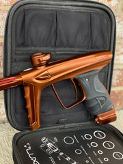 Used DLX Luxe Ice Paintball Gun - Dust Brown/Polished Brown