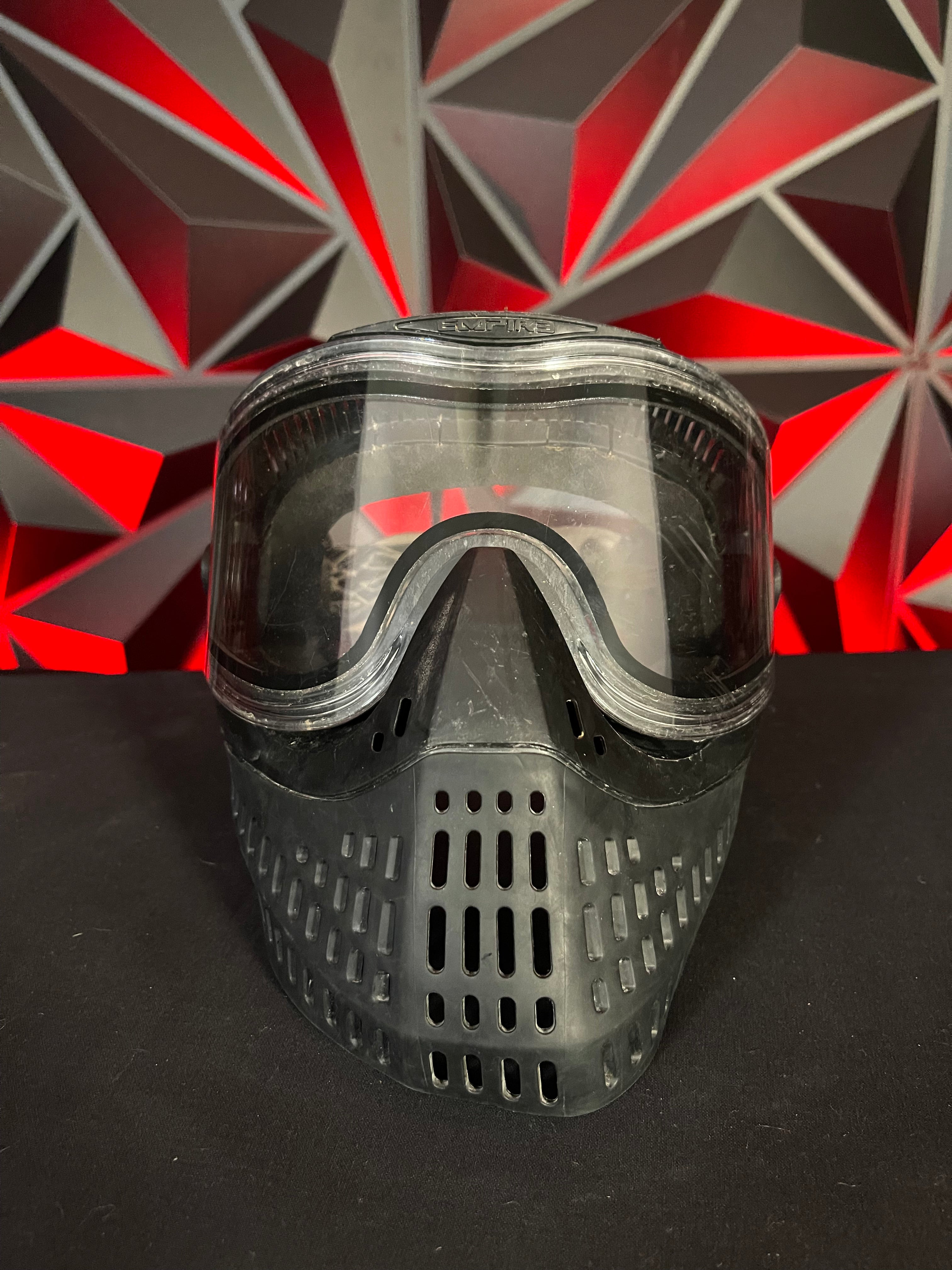 Used Empire E-Flex Paintball Mask- Black