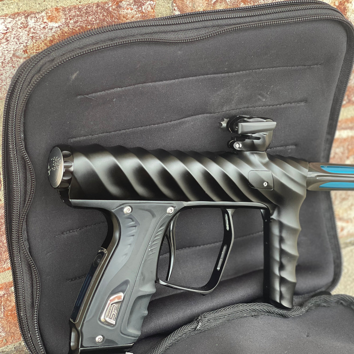 Used Adrenaline Shocker XLS Paintball Gun - w/ Adrenaline CVO Frame an