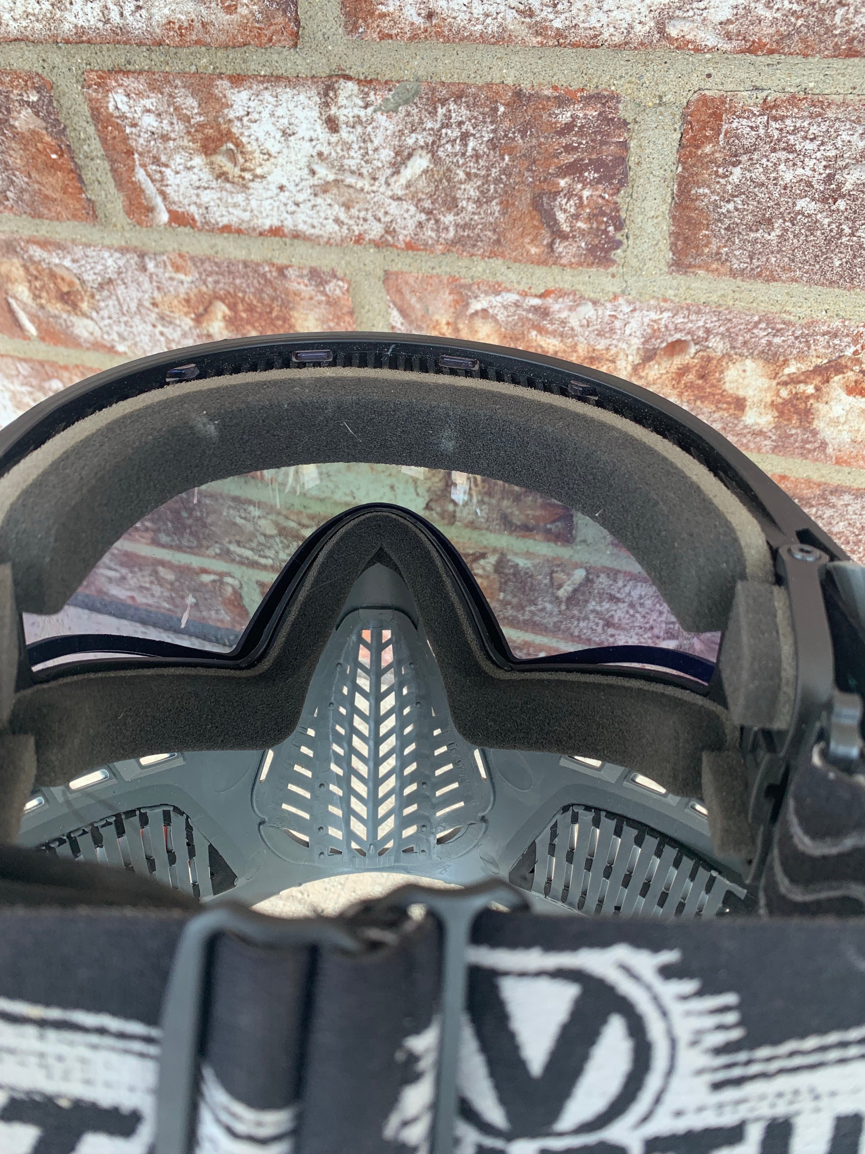 Used Virtue Vio Ascends Paintball Mask- Charcoal