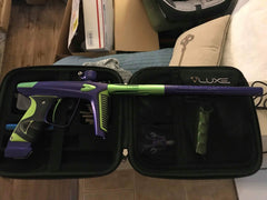Used Purple/Lime DLX Luxe Ice Paintball Marker