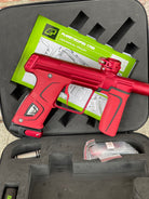 Used Planet Eclipse 170R Paintball Gun - Dust Red w/Red Grip Kit, Deuce Trigger, and ST3 Bolt