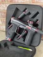 Used Planet Eclipse CS2 Pro Paintball Gun - Custom Anno Black/Red/White w/3 FL Backs