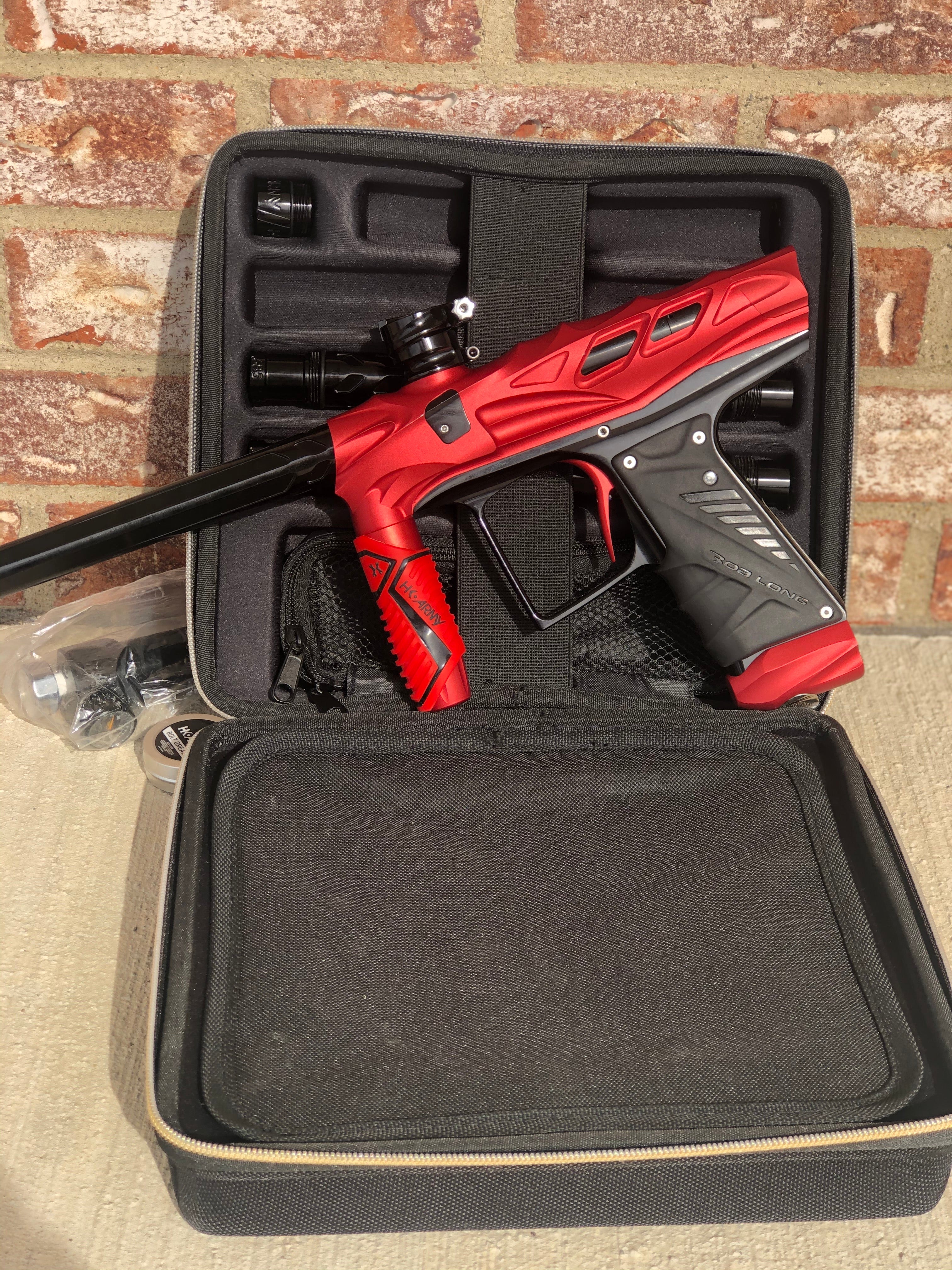 Used HK Army VCOM T-Rex Paintball Gun - Dust Red