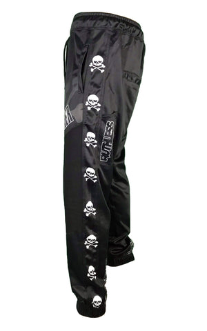 PJZ17 Skull & Bone Black Purple Grey Custom Paintball Jerseys | YoungSpeeds