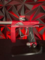 Used Empire Axe Pro Paintball Gun - Red/Pewter w/ Redline Board
