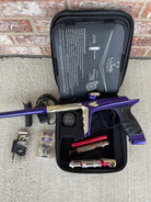 Used DLX Luxe Ice Paintball Gun - Gloss/Purple