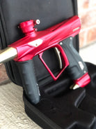 Used HK Army Shocker RSX Paintball Marker- Red / Gold