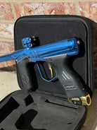 Used Dye DSR+ Paintball Gun - Polished Blue / Polished Gold