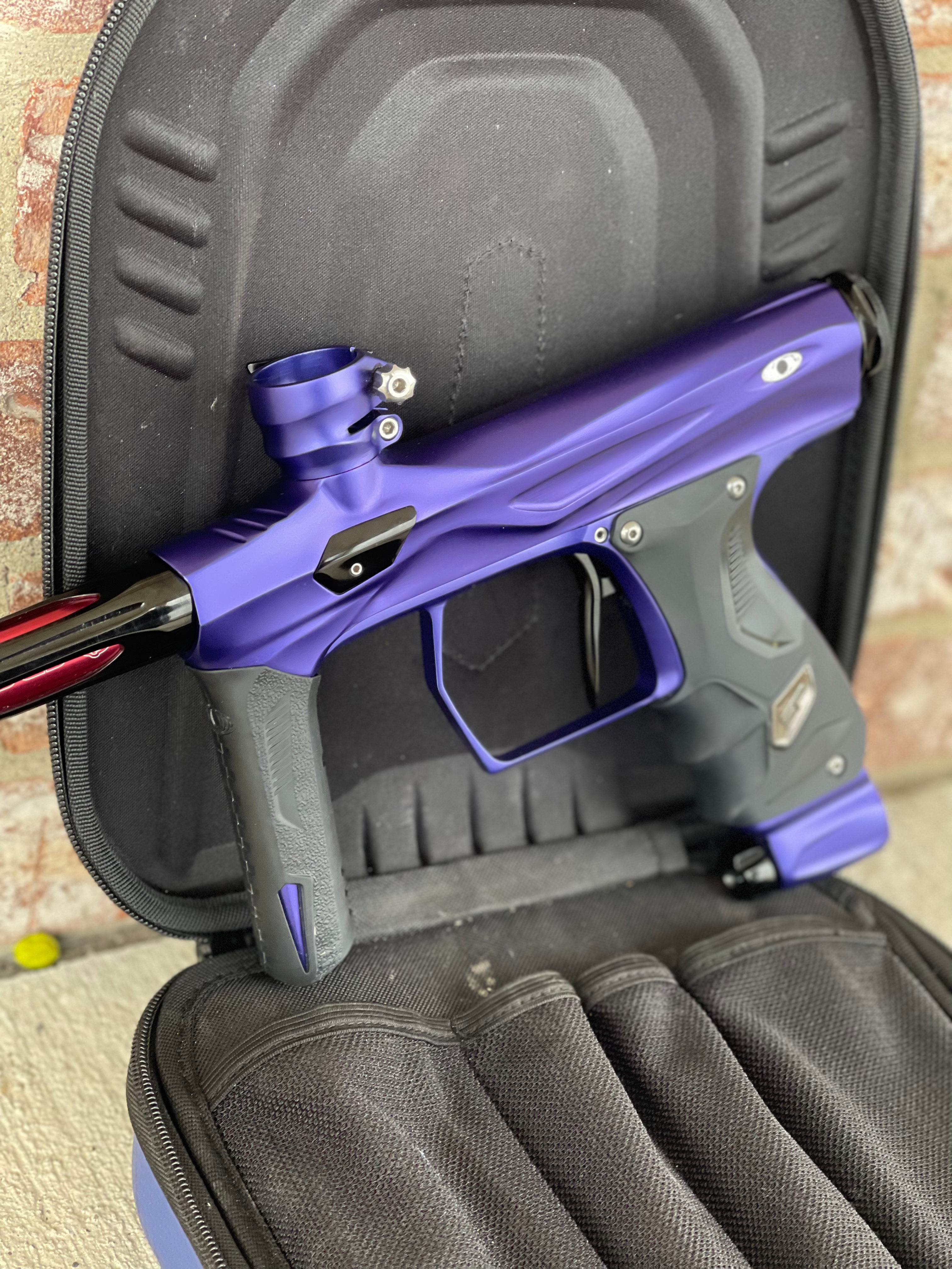 Used Shocker Amp Paintball Gun - Dust Purple