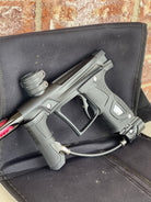 Used Planet Eclipse Gtek OLED Paintball Marker- Black with Gmek Frame, Deadlywinds 14" Carbon Fiber Tip, POPS ASA w/Dropdown Rail