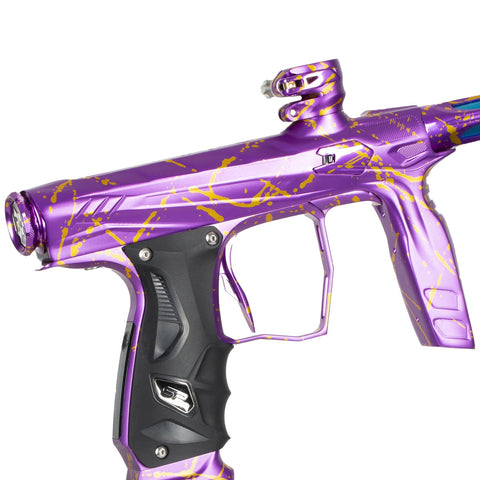 HK Army Shocker AMP Paintball Gun -  Royalty Splash (Purple/Gold)