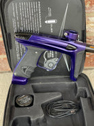 Used DLX Luxe Ice Paintball Gun - Purple / Black